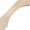 Ekena Millwork 5 1/2"W x 14"D x 14"H Imperial Smooth Knee Brace, Douglas Fir BRC06X14X14IMP00SDF - alternate 3
